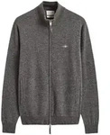Gant Strickjacke Freizeit,Wolle,Unifarben,Stehkragen,Langarm,Regular Fit XXXL...