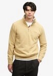 Superdry Sweatshirt ESSENTIAL SERIF LOGO HALF ZIP Baumwollmischung