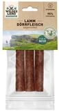 Wildes Land Lamm D&ouml;rrfleisch 3er Pack, Snack f&uuml;r: Hund