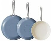 LuxusKollektion Pfannen-Set Keramik Pfannenset Induktion Antihaft 20/24/28 cm...