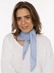 Zwillingsherz Strickschal "100% Cashmere Halstuch aus geb&uuml;rstetem Kaschmir",