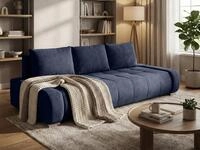 Beautysofa Schlafsofa DRACO 3-Sitzer mit Schlaffunktion und Bettkasten, Modernes