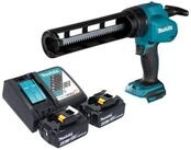 Makita Akku-Kartuschenpistole DCG 180 RG 18 V + 2x Akku 6,0 Ah + Ladeger&auml;t