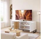 HOMCOM TV-Board mit Kabeldurchf&uuml;hrungen und Soft-Close-T&uuml;r (Set, 1 St., 1