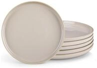 LuxusKollektion Teller-Set Speiseteller 6er Set 26cm Steingut Speiseteller 6er...