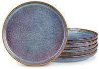 LuxusKollektion Teller-Set Speiseteller 6er 26cm Steingut Speiseteller 6er Set