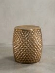 KADIMA DESIGN Beistelltisch Beistelltisch 32x42x32 cm Aluminium Anstelltisch...
