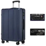 YONSLY Hartschalen-Trolley Premium Hartschalen-Reisekoffer, 4 Rollen,...