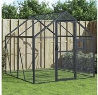 vidaXL Voliere vidaXL Voliere Anthrazit 1,79x2x1,85 m Aluminium