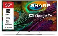 Sharp 55JP7765E QLED-Fernseher (139 cm/55 Zoll, 4K Ultra HD, Google TV, Google...