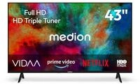 Medion&reg; MD843102 LCD-LED Fernseher (108 cm/43 Zoll, 1080p Full HD, Smart-TV,