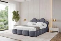 ALTDECOR Polsterbett LANA (Polsterbett mit Bettkasten und Lattenrost, Boxbett...