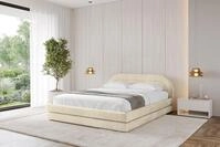 ALTDECOR Polsterbett LERIS-v1 (Polsterbett mit Bettkasten und Lattenrost,...