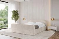 ALTDECOR Polsterbett TIVON-Z-v1 (Polsterbett mit Bettkasten und Lattenrost,...