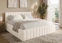 Home Collective Polsterbett Doppelbett Bett mit Lattenrost Bettgestell, viele