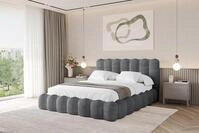 ALTDECOR Polsterbett SORA (Polsterbett mit Bettkasten und Lattenrost, Boxbett...