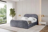 ALTDECOR Polsterbett LERIS-Z (Polsterbett mit Bettkasten und Lattenrost,...