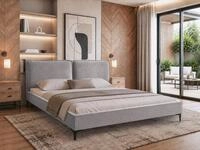 Beautysofa Polsterbett SOMBRA 160x200 cm (Doppelbett Stoffbett mit Lattenrost,