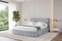 ALTDECOR Polsterbett ENORA (Polsterbett mit Bettkasten und Lattenrost, Boxbett...