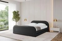 ALTDECOR Polsterbett LERIS-Z-v1 (Polsterbett mit Bettkasten und Lattenrost,...