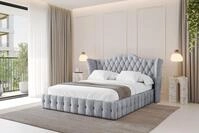 ALTDECOR Polsterbett MODY (Polsterbett mit Bettkasten und Lattenrost, Boxbett...