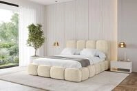 ALTDECOR Polsterbett KALA (Polsterbett mit Bettkasten und Lattenrost, Boxbett...