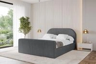 ALTDECOR Polsterbett TIVON-Z (Polsterbett mit Bettkasten und Lattenrost,...
