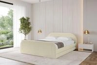 ALTDECOR Polsterbett LERIS-Z-v1 (Polsterbett mit Bettkasten und Lattenrost,...