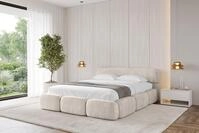 ALTDECOR Polsterbett ELVA-v1 (Polsterbett mit Bettkasten und Lattenrost,...