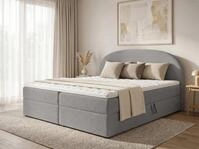 Sofnet Boxbett Cloud (mit zwei Bettk&auml;sten, Bonell-Matratze und Topper),...