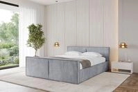 ALTDECOR Polsterbett EMMI-Z-v1 (Polsterbett mit Bettkasten und Lattenrost,...