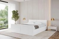 ALTDECOR Polsterbett EMMI-Z-v1 (Polsterbett mit Bettkasten und Lattenrost,...