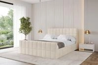 ALTDECOR Polsterbett AMEA-Z (Polsterbett mit Bettkasten und Lattenrost, Boxbett...