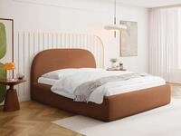 WFL GROUP Polsterbett Puro mit Bettkasten & Metall-Lattenrost &ndash; Bettgestell,...