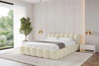 ALTDECOR Polsterbett SENA-v1 (Polsterbett mit Bettkasten und Lattenrost,...
