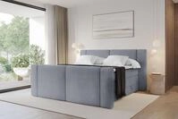 ALTDECOR Boxspringbett EVON-Z KING (Multipocket-Matratze H4, H3 Matratze