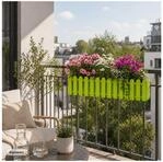 HTI-Living Blumenkasten mit Wasserspeicher Nessa 75 cm Gr&uuml;n (St&uuml;ck, 1 St., 1