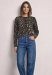 STREET ONE Langarmshirt aus Baumwolle mit Stretchante