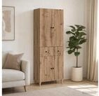 vidaXL Gartenlounge-Set vidaXL Schrankset 2 stk. Holzwerkstoff