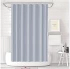 LuxusKollektion Duschvorhang Duschvorhang Anti-Schimmel 180x180 cm Grau Stoff