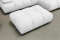 KAWOLA Hocker VIVIEN Luxuri&ouml;se Hockerbank - Bequem & Modern - Feincord,...