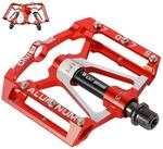 LuxusKollektion Plattformpedale Fahrradpedale Alu CNC 3 Lager rutschfest 9/16