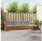 vidaXL Gartenlounge-Set vidaXL Outdoor-Sofagarnitur 5 stk. Nat&uuml;rlich und...