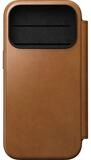 Nomad Smartphone-H&uuml;lle Modern Leather Folio iPhone 18 Pro English Tan