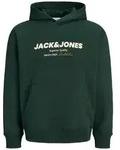 Jack & Jones Kapuzensweatshirt JJABBO SWEAT HOOD Baumwollmischung, locker geschnitten