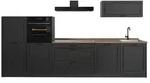 Vicco K&uuml;chenzeile R-Line, Anthrazit Landhaus/Anthrazit, 340 cm Arbeitsplatte