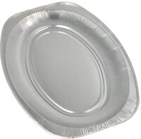 PAPSTAR Servierplatte Servierplatten, Alu oval 35 cm x 24,5 cm 100 Stk,...
