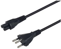 Equip Equip Hochwertiges Netzkabel, T12 auf C5, 5,0m Netzkabel