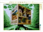 CALVENDO Puzzle CALVENDO Puzzle Haus im Blattwerk, 2000 Teile Lege-Gr&ouml;&szlig;e 90 &times; 67