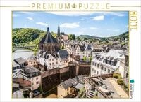 CALVENDO Puzzle CALVENDO Puzzle Buntes Saarburg im Fr&uuml;hsommer, 1000 Teile